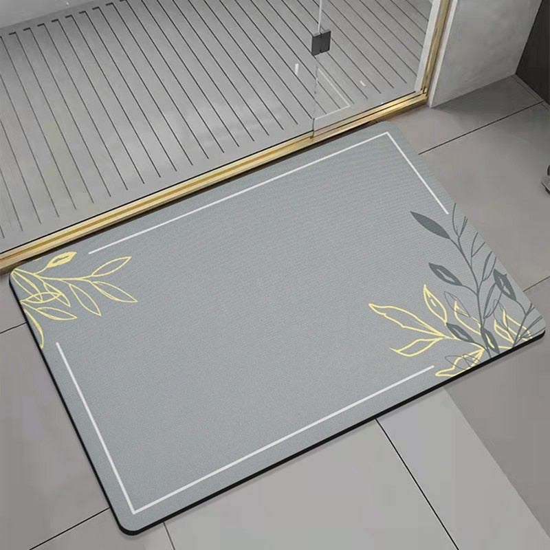 Non-slip Bath Entrance Doormat - Zen Home Ideas